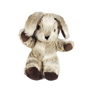 Vintage Althans Bunny Rabbit West Germany Floppy Ears Realistic Fluffy Plush